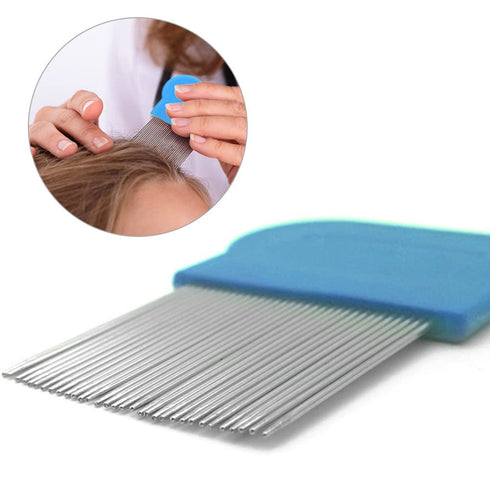 4 Packs Flea Combs Set for Dogs & Cats, Lice Combs and Dandruff Remover Grooming Comb