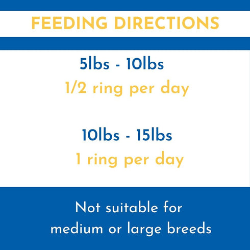 N-Bone Teeny Puppy Teething Rings, Chicken Flavor, 7 Count / 4.6 oz