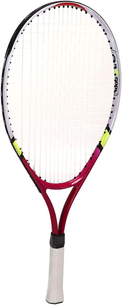 Topyond Kids Tennis Racket, 23 Inch Aluminum Junior Training Tennis Racket, Perfect Practice Tool for Beginners