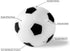 Super Z Outlet Table Soccer Foosballs Recreation Ball, Small