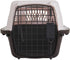 Petmate Two-Door Small Dog & Cat Carrier, Top or Front Loading, 19 inches, Made with Recycled Materials, White
