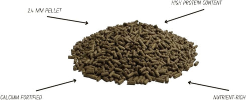 1.5oz Wpc-Co. Freshwater Shrimp Food | Cherry & Ghost Shrimp Food | Aquarium Shrimp Food Pellets |