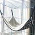 Pet Cage Hammock - Round Dot Tower Zebra Leopard Pattern Warm Hanging Bed, Soft Plush Cotton for Cat Cage