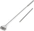 Stainless Steel Algae Scraper Cleaner with 10 Blades for Aquarium Fish Plant Glass Tank
