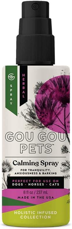 Holistic Natural Derived Calming Pet Spray for Anxiety: Providing Stress Relief: Veterinarian