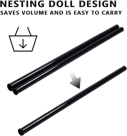 HOW TRUE Set of 14 Golf Bag Tubes, Club Protection Separators for Organised Golf Accessories
