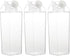 FRCOLOR 3pcs 500ml Adorable Ps Milk Bottles Carton Water Containers Reusable Beverage