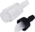 Leinuosen 20 Pack Plastic One Way Non-Return Check Valves for Aquarium Air Pump Accessories, Black
