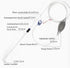 Fish Tank Cleaner and Water Changer Siphon – Thinner Water Tubing, Gravel Vacuum for Small Fish Tank