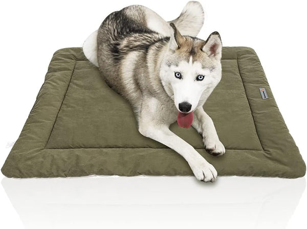 Camping Dog Bed, Waterproof and Washable Pet Bed 40”X32”, Durable Portable Travel Mat for Outdoor Use
