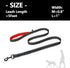 PHOEPET 5 Feet Heavy Duty Dog Leash, Reflective with Soft Padded Handle for Extra Control