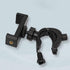 Maxmoral 1/4inch-20 Black Motorcycle Handlebar Mounting Adapter Mobile Phone Installation Clamp Universal Bicycle Stand