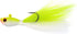 Kmucutie 2 pcs Deer Tail haiKr bucktail Jig Saltwater or Freshwater Bait for Bass Flounder Fishing Lure