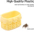 DQITJ 6 Pcs Jumping Spider Water Bowl Food Dish Micro Basket Decor for Hermit Crab Tarantula Snail Millipede Small