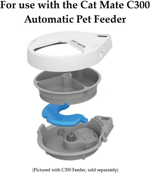 Cat Mate Replacement Ice Packs for Automatic Feeders, Compatible with The C300 Pet Feeder, Pack of 1