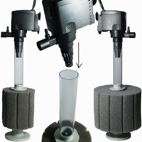 Super Sun Submersible Aquarium Power Head, 317 GPH