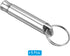 PATIKIL Emergency Whistles with Keychain, Aluminum Survival Whistle for Camping and Outdoors