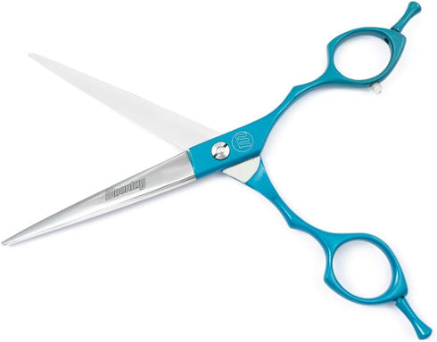 Moontay 6.5" Professional Pet Grooming Scissor - Dog Cat Grooming Shear with Double Finger Rests, 440C Japanese