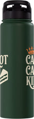 Carrot Cake Dessert Carrot Cake King Stainless Steel Insulated Water Bottle