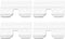 4 Pcs Fast Feed Ceramic Blades - Fit Oster Fast Feed Clipper & Wahl KM Series, Replacement Blade Set
