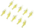 10-Pack Set(A) FABULETTA Soft Shrimp Lures, Silicone Fishing Bait with Hooks, Realistic Saltwater and Freshwater Tackle
