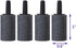 ALEGI 25 Feet 3/16 Inch Standard Aquarium Silicone Airline Tubing with Air Stones and Connectors for Fish Tank