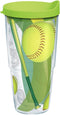 Tervis 24oz Softball Double Walled Insulated Tumbler Travel Cup, Made in USA