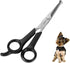 Professional Pet Grooming Scissors with Round Tip, Stainless Steel Dog Eye Cutter, Size 6.70" x 2.6" x 0.43" by Chibuy