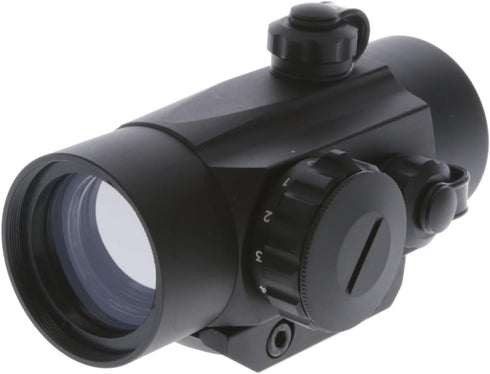 Truglo Traditional 1x30mm Red-Dot Sight, 5-MOA, Adjustable, Durable, Lightweight, Waterproof, Fogproof, Shock
