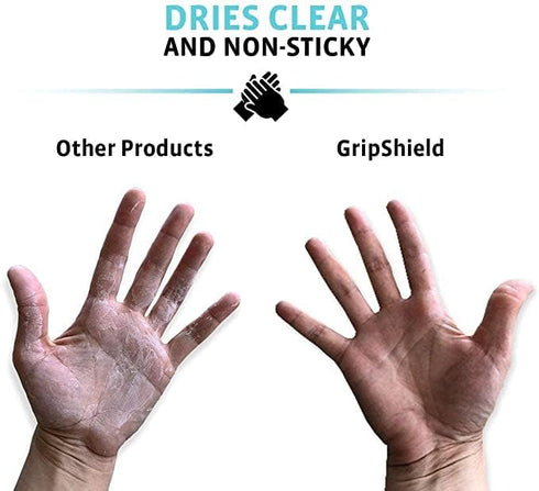 2Toms GripShield, Non-Sticky Grip Enhancer, Dry Grip Solution for Sweaty Hands, Tennis, Pickleball, Golf, Pole Dancing