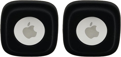 Elegant little tail Airtag Dog Collar Holder (2 Pack) for Apple Airtag Dog Collar and Protective Case, Durable Tracker