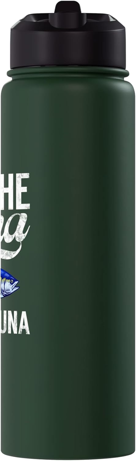 Tuna Fishing Gear Sea the Tuna Be the Tuna Fishing Stainless Steel Insulated Water Bottle