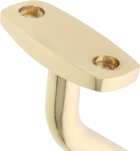 Lurrose Wear-resistant Snooker Table Cue Hook Metal Rack with Screws, Replaceable Pool Cue Holder for Billiard Table