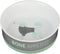 Ceramic Dog Bowl for Food and Water, Dishwasher/Microwave Safe, Non-slip Anti-skid Removable Silicone Base, Pet Supplies for Dogs/Puppies, Bone Appetit! White/Gray Ceramic, Medium