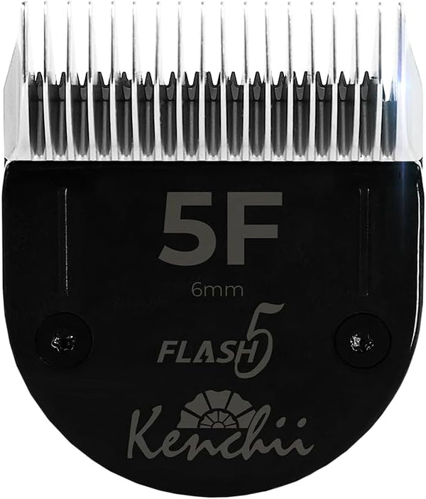 Kenchii Professional Dog Clipper Blade Flash 5, Detachable Stainless Steel Blades for Grooming