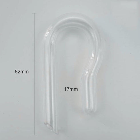 1PCS CO2 Drop Checker Water Shape Glass Hang On Monitor CO2 Indicator for Aquarium Planted Fish Tank