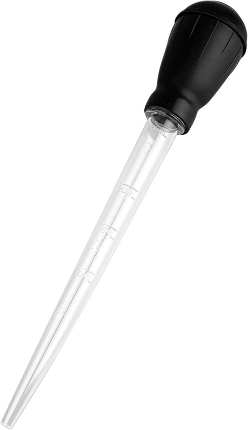 Fish Tank Cleaning Waste Remover, 30ml Dropper Pipette for Manual Aquarium Cleaning Tools, Black Rock Cleaner