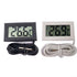HanOaki Compartments(1m Digital Thermometer With Hold Function For Stable Temperature Readings In Fish Tank Water