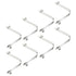PATIKIL Kayak Paddle Snaps, 9x7.3mm, 8 Pack Steel Solid Button Locking Tube Clips for Camping