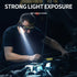 IgniteHaul 5 LED Glasses Rechargeable Headlight with Motion Sensor and Touch Control, Modes USB C Lighted Glasses