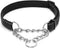 Martingale Dog Collars, Reflective Nylon Padded Training Collar with Anti-Escape Chain for Dogs