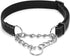 Martingale Dog Collars, Reflective Nylon Padded Training Collar with Anti-Escape Chain for Dogs