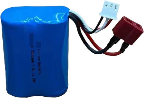 IOLKHFK 7.4V 3000mAh 2S1P Lithium Battery, Rechargeable, T Socket, SM-2P,3P, 4P, JST, XT30