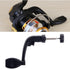 Fishing Reel Handle, Universal Plastic Power Handle, Fishing Reels Crank Rock Arm Spinning Wheel Grasp Reels