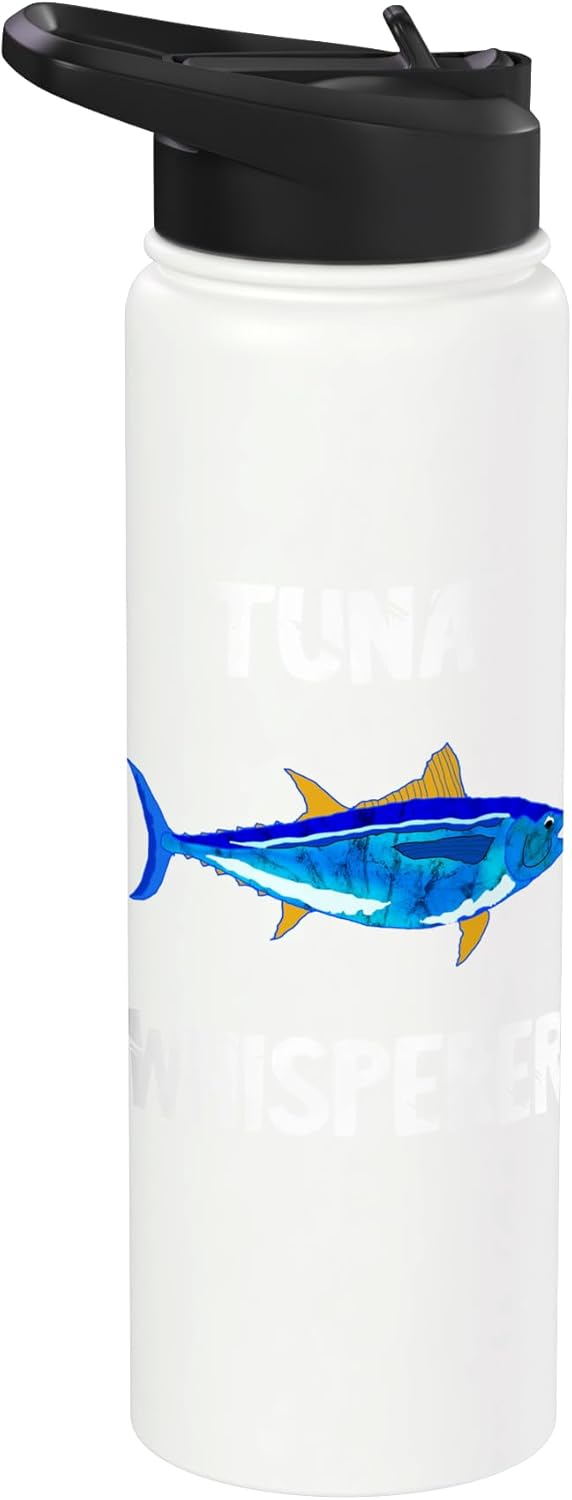 Raubfisch Thunfisch Tuna Fischen Angler Geschenke Tuna Whisperer Tuna Whisperer Funny Predatory Fish Fisherman Stainless Steel Insulated Water
