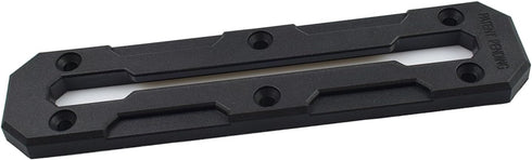 Kayak Track Mount Low Profile Nylon Rail Track | Kayak Fishing Accessories, 6/9/12 inch (1/2 pack) (6 inch(1pack))