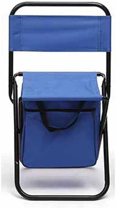 Fydun Folding Back Chair, Outdoor Camping Portable Chair, Easy to Carry Comfortable Fishing Chairs Leisure with Bag