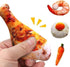 Cauaoa 2025 Vegetable Dog, New Potato Food Shape Squeaky, Cute Plush Chew for Small Medium Large Dogs Squeak