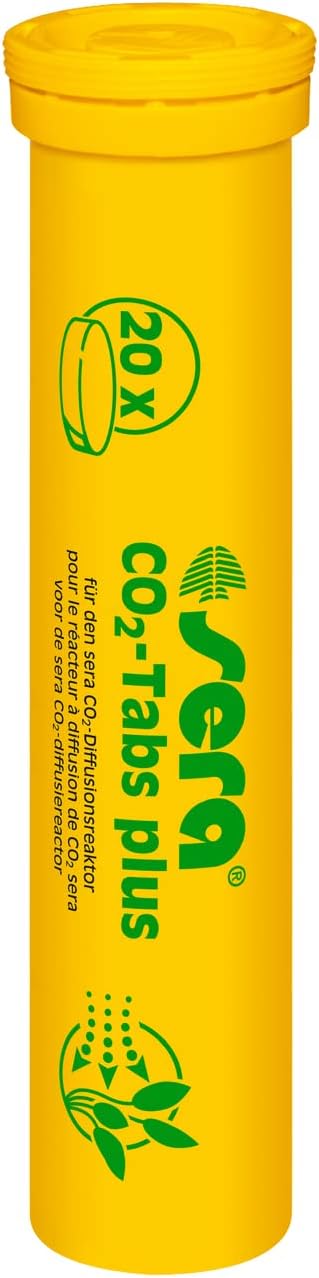 sera CO2-Tabs Plus, 20 Tabs, 3.2 oz, Aquarium Test Kits