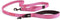 EzyDog Soft Trainer Dog Leash with Traffic Control Handle, Reflective Stitching for Night Safety, for Large Medium Dogs